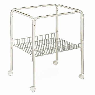 A & E Cages Universal Stand White 2ea/2 pk 644472010879