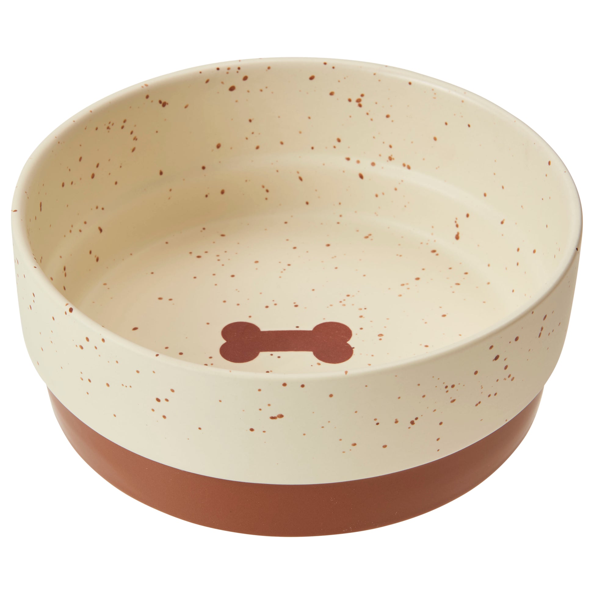 Spot Sedona Dog Dish Chestnut Brown 7 in 077234586174
