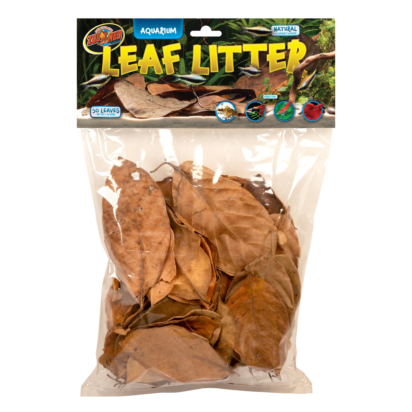 Zoo Med Aquarium Leaf Litter 1 oz 097612201604