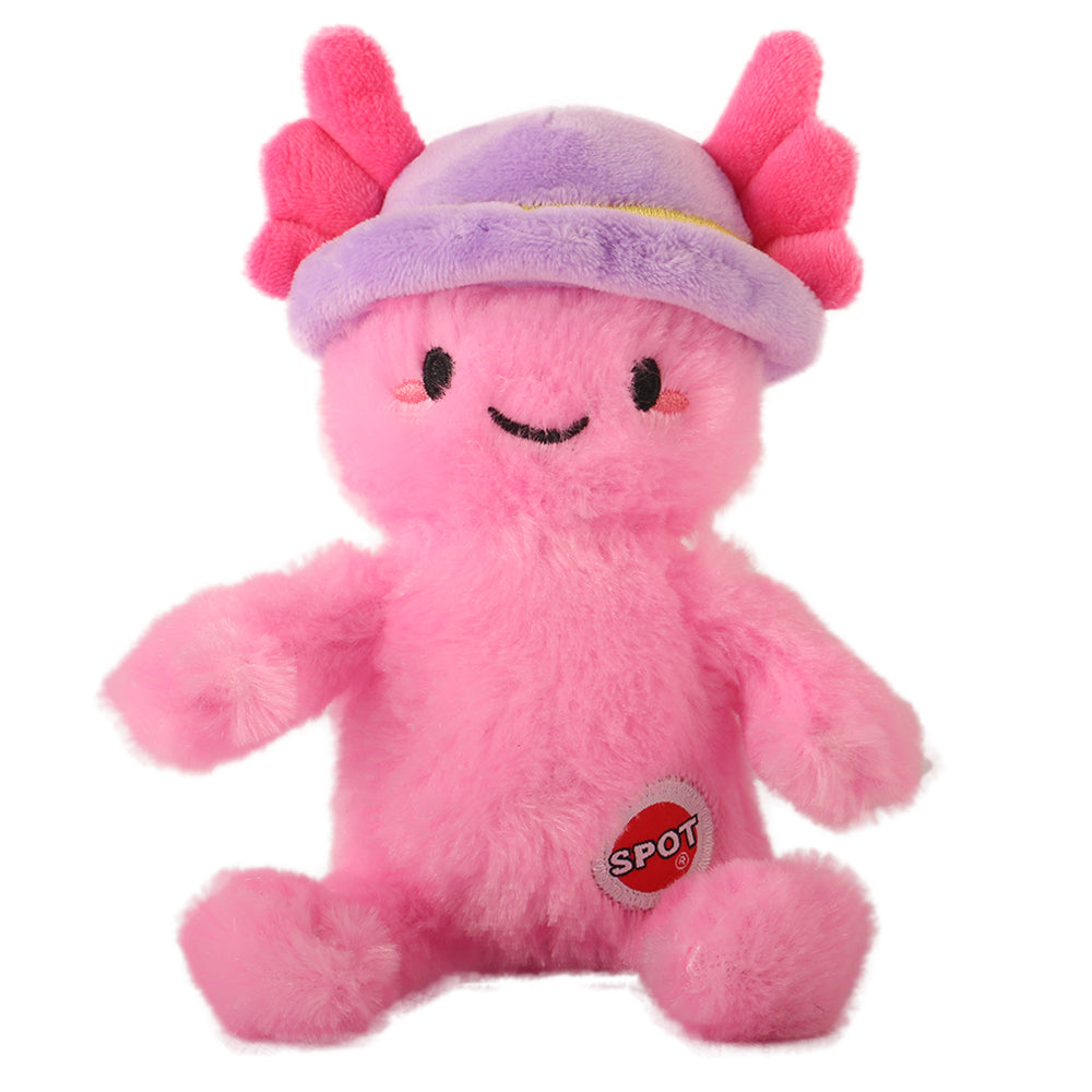 Spot Axolotl With Hat Dog Toy Assorted Color 6 in 077234549636