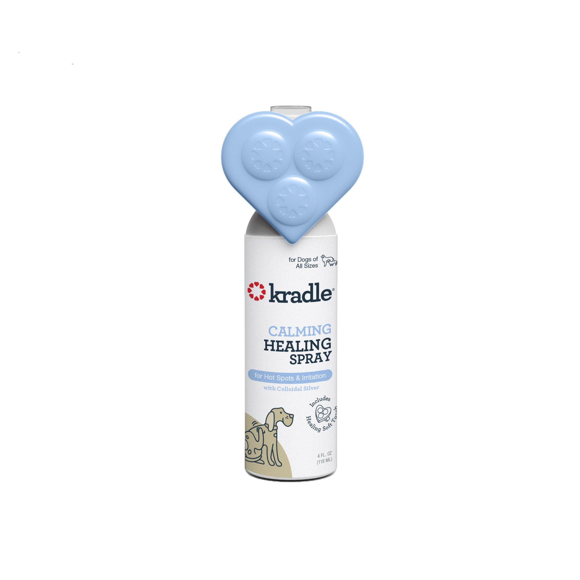 Kradle CBD Calming Healing Spray 4 oz 850038315238