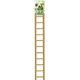 A & E Cages Happy Beaks Small Ladder Bird Toy 18 in 644472008319