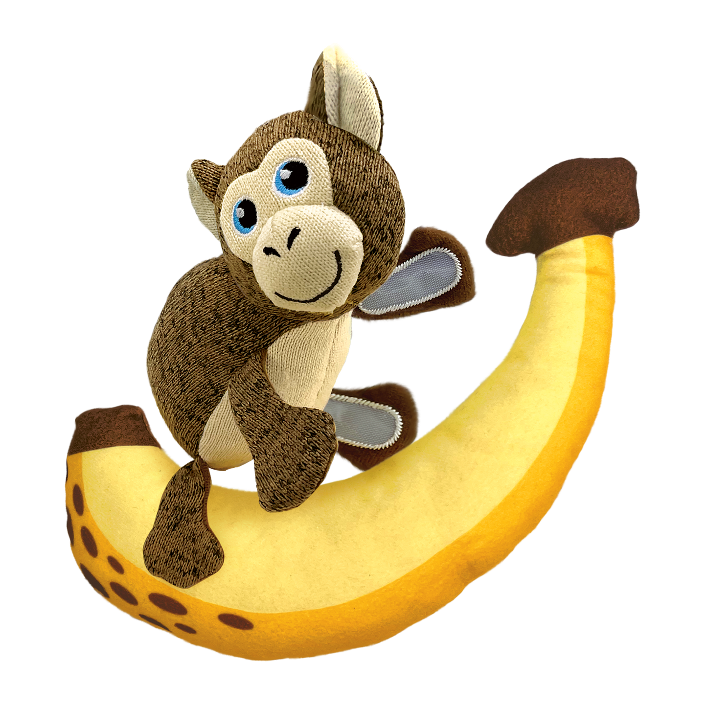 KONG Pull-A-Partz Pals Dog Toy Monkey Medium 035585499727