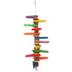 A & E Cages Happy Beaks Colored Wooden Blocks & Wedges Bird Toy Medium 644472013924