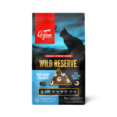 Orijen Wild Reserve Dry Cat Food Wild-Caught Fish Recipe 6.5 lb 064992726379