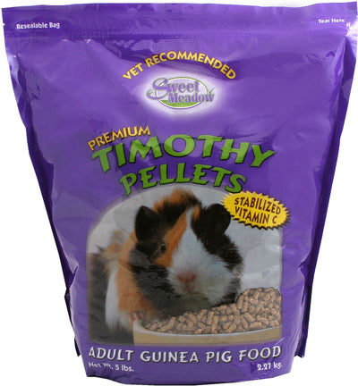 Sweet Meadow Farm Premium Timothy Pellets Guinea Pig Food 5 lb 768803117744