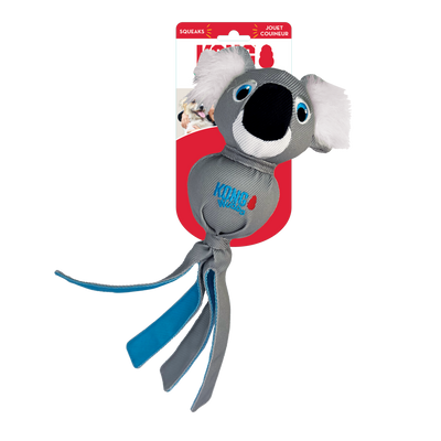 KONG Wubba Zoo Dog Toy Koala Large 035585502908