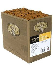 Darford Natural Cheddar Cheese Mini Dog Treat 12lb {L-1}648155 064863850127