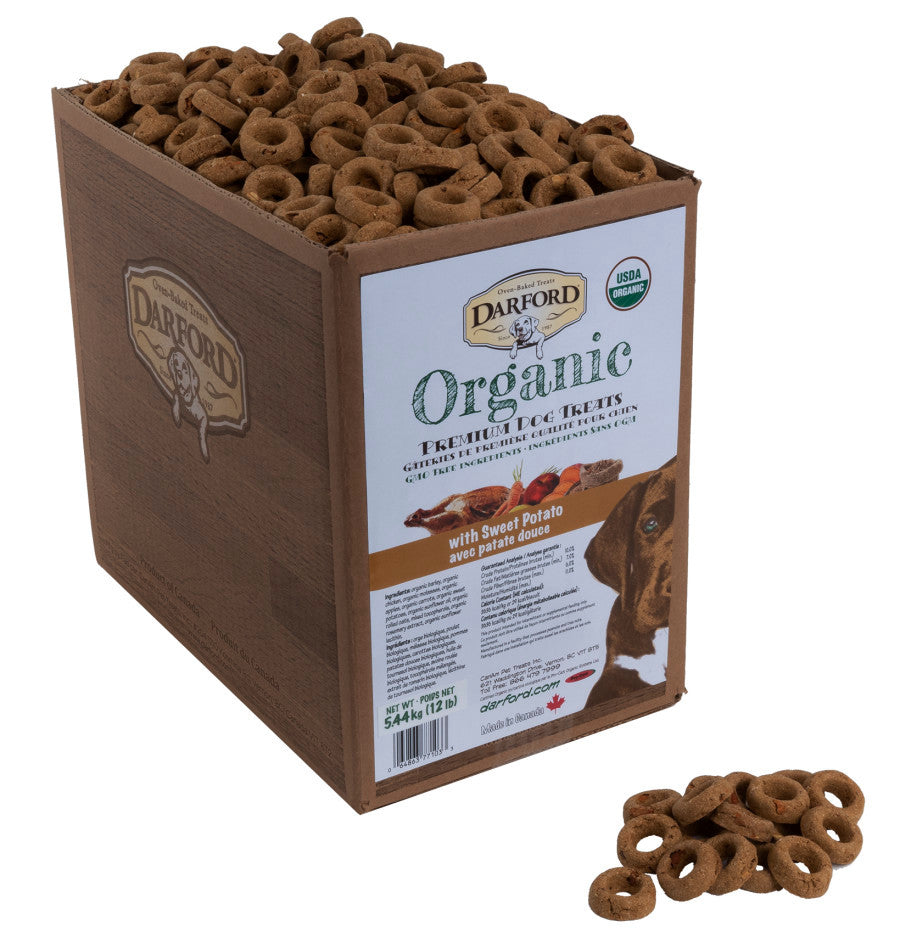 Darford Organic Premium Sweet Potato Dog Treat 12 lb