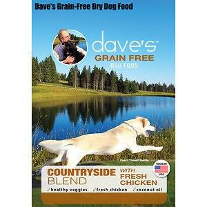 Dave’s Dog Grain Free Country Blend Chicken 28lb {L - xR}