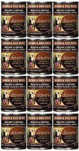 Dave’s Naturally Healthy Chicken And Rice Canned Dog Food 13oz {L + x}