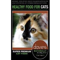 Dave's Pet Food Cat Naturally Healthy 4lb {L-x} 685038111234