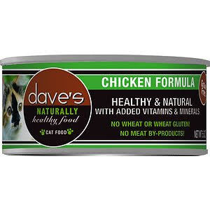 Dave's Pet Food Cat Naturally Healthy Chicken 5.5oz {L+x} C=24 685038111760