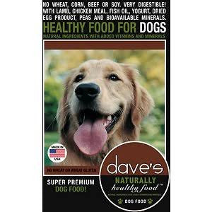 Dave's Pet Food Dog Naturally Healthy Adult 30lb {L-x} 685038113085