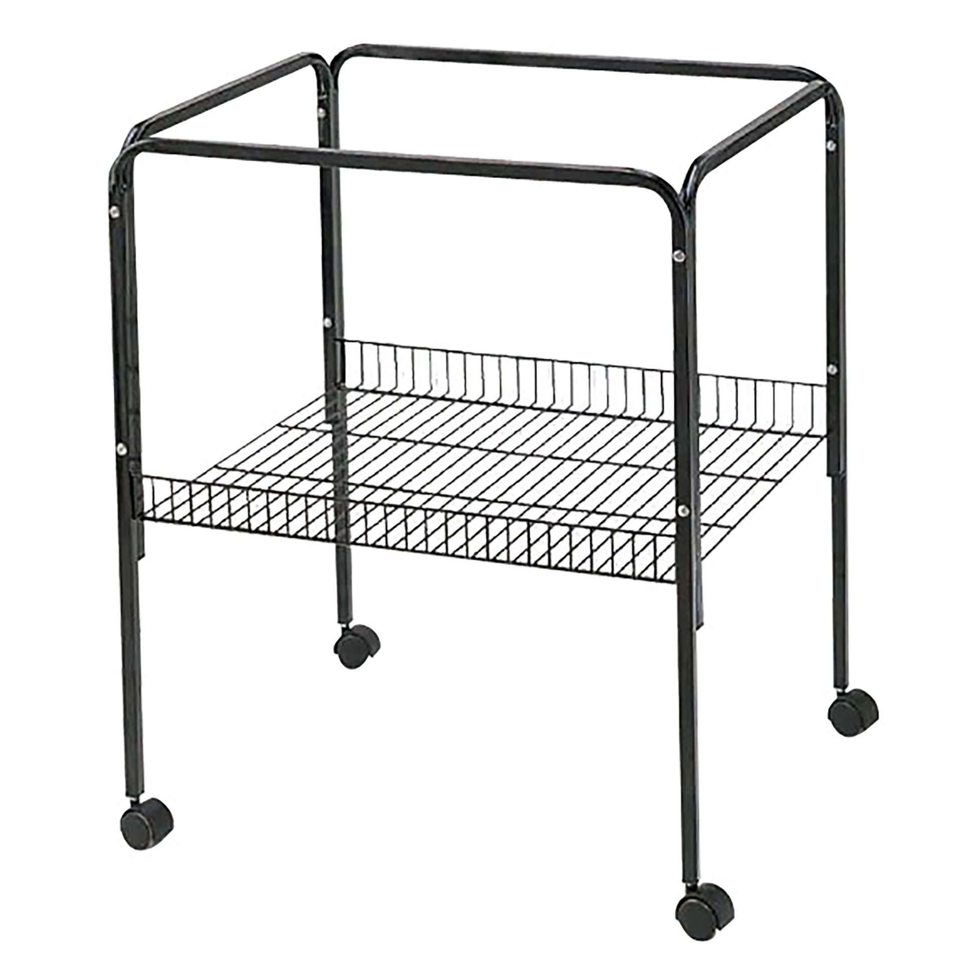 A & E Cages Universal Stand Black 2ea/2 pk 644472010862