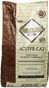 Diamond Naturals Active Cat Dry Food 6lb C= 6 {l - 1} 418481