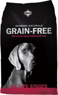 Diamond Naturals Grain Free Beef and Sweet Potato Dog Food 5lb{l - 1} C= 418140