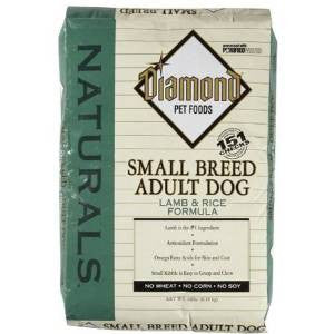 Diamond Naturals Small Breed Lamb and Rice Dog Food-18-lb-{L-1} 074198608317