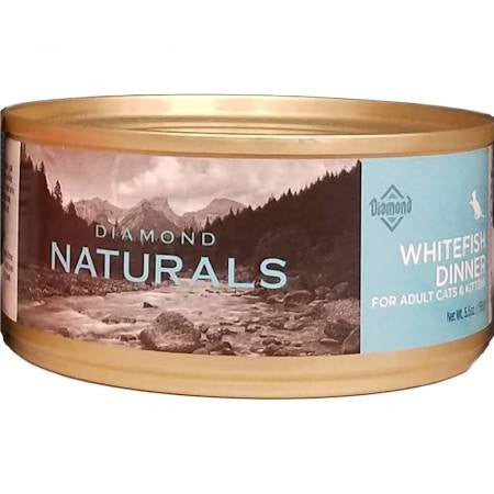 Diamond Naturals Whitefish Dinner for Adult Cats and Kittens 24/5.5 oz {L - 1}419084 - Cat