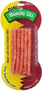 Dingo Munchy Stix - 10 Pk. 5’ X mm. {L + b}156044 Dog