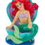 Disney Ariel on Shell Throne Aquarium Ornament Multi-Color Mini