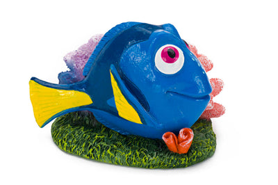 Disney Dory with Coral Aquarium Statue Blue, Green, Pink 1.5 in Mini