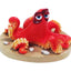 Disney Finding Dory Hank the Octopus on Sand Statue Beige/Orange Mini - Aquarium