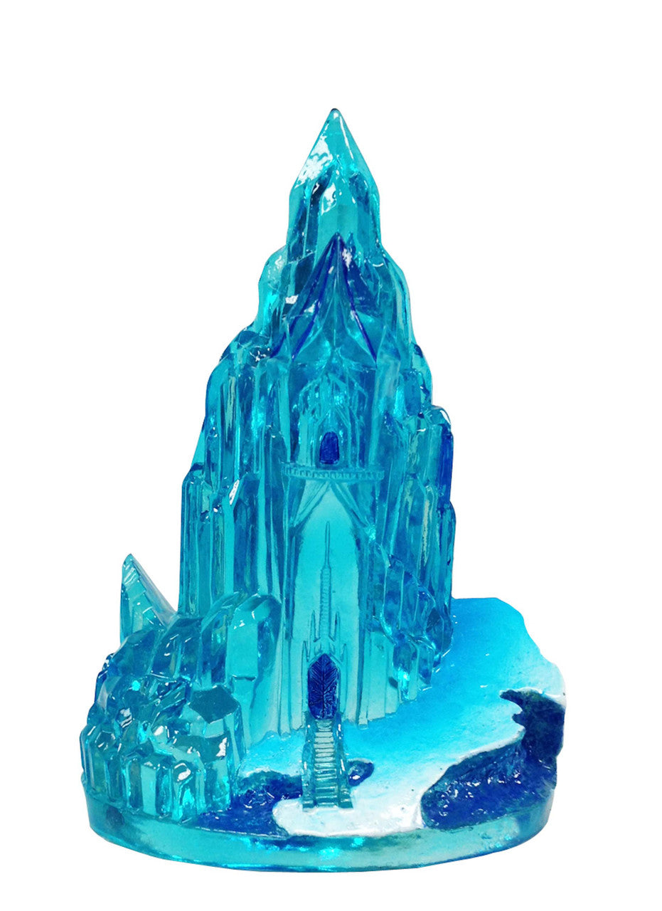 Disney Frozen Ice Castle Resin Ornament Blue 2.5in Mini