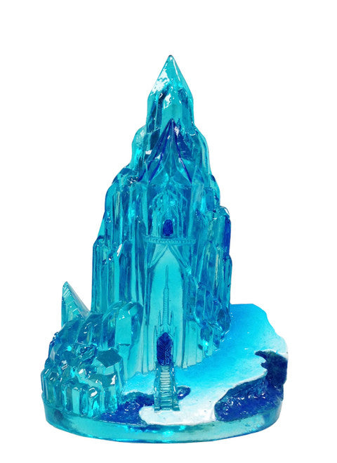Disney Frozen Ice Castle Resin Ornament Blue 2.5in Mini - Aquarium