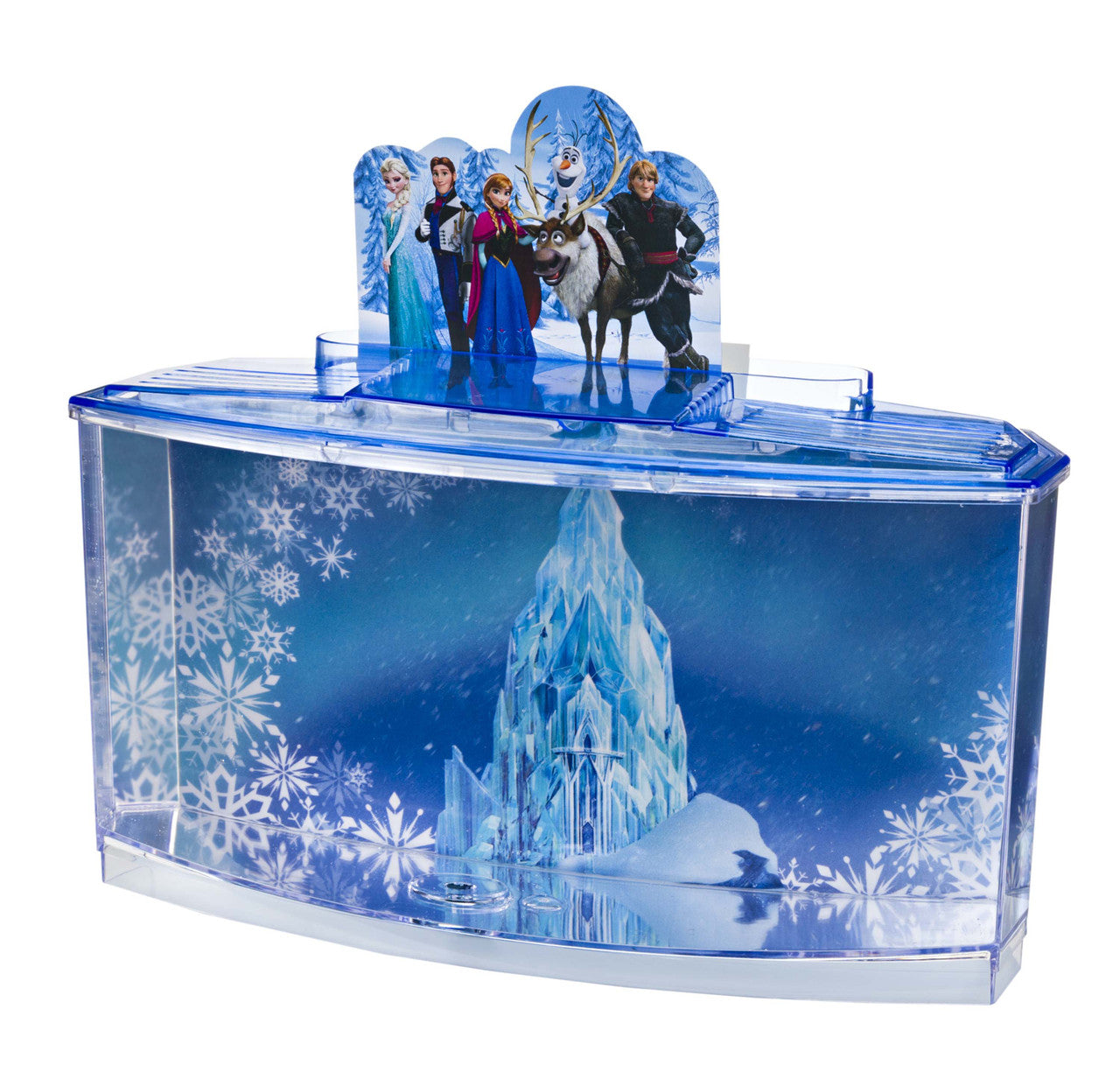 Disney Frozen Themed Betta Fish Tank Multi-Color 0.7 gal
