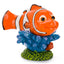 Disney Nemo On Coral Aquarium Statue Blue Green Orange Mini