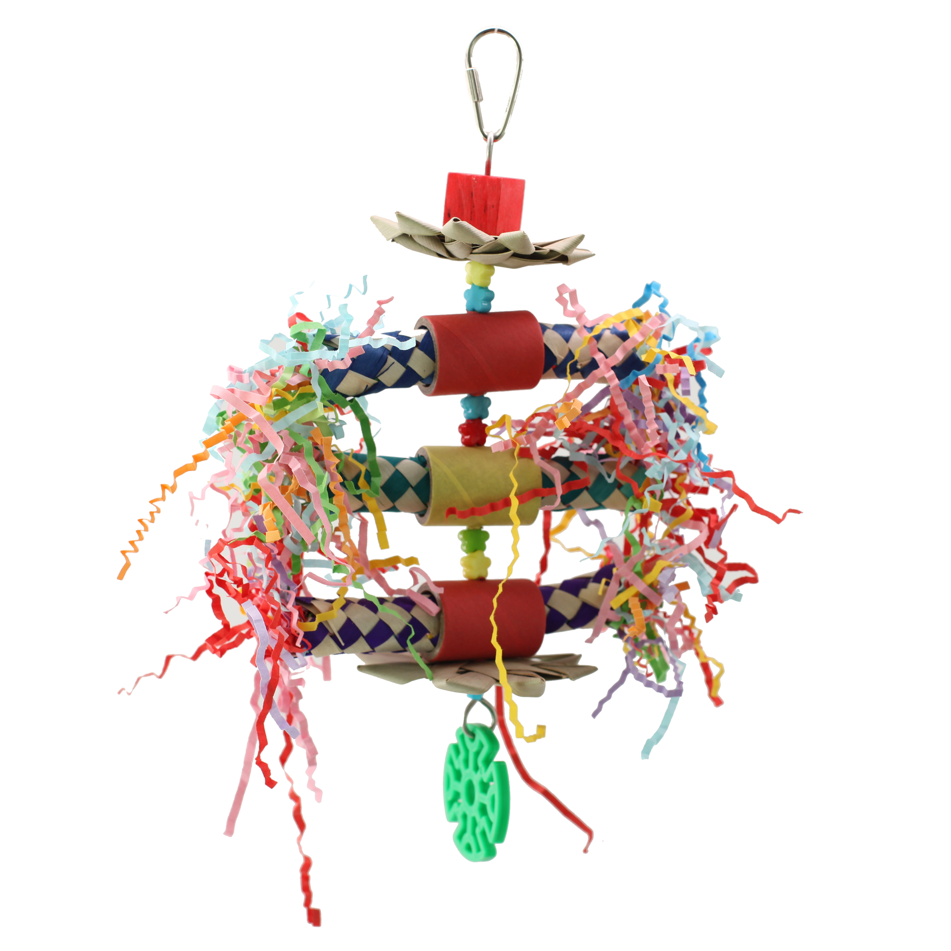 A & E Cages Happy Beaks Jumping Jack Bird Toy 644472014983