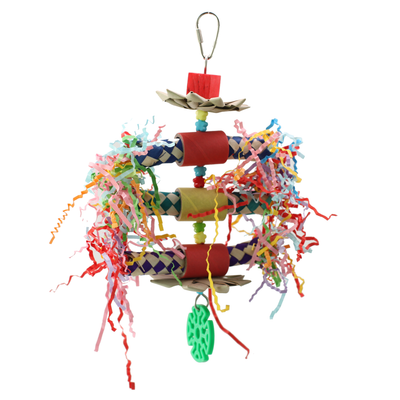 A & E Cages Happy Beaks Jumping Jack Bird Toy 644472014983