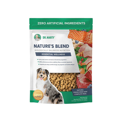 Dr. Marty's Nature's Blend Essential Wellness Freeze Dried Raw Dog 16 oz