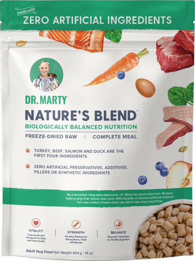 Dr. Marty's Nature's Blend Freeze Dried Raw Dog 16 oz