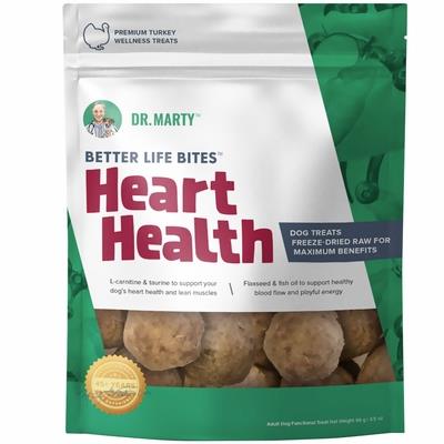 Dr. Marty's Better Life Heart Health Raw Freeze Dried Dog Treat 3.5 oz