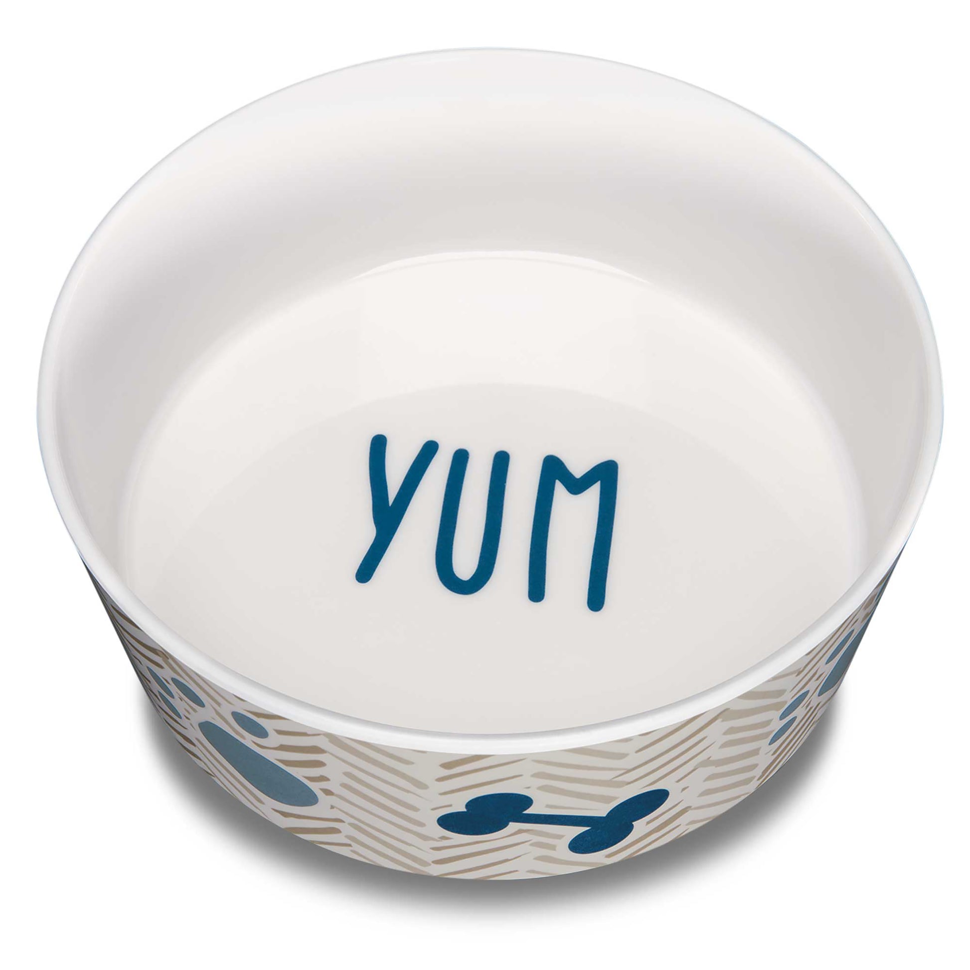 Loving Pets Dolce Moderna Bowl Yum Chevron Large 842982071537