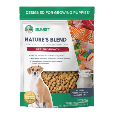 Dr. Marty's Nature's Blend Freeze Dried Puppy 16 oz