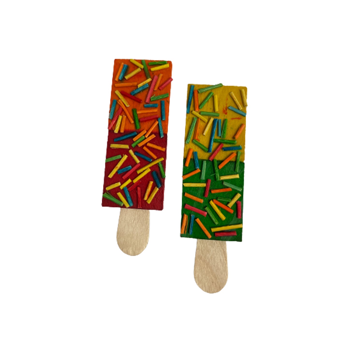 A & E Cages Nibbles Ice Cream w/Sprinklers Small Animal Chew Toy 644472002867