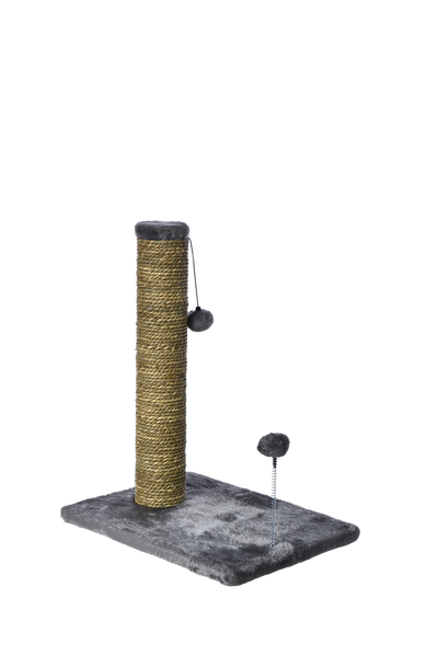 Max & Marlow Cat Scratching Post w/ 2 Cat Toys 20 in 810162076528