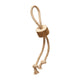 Spot Coffee Wood Dog Chew Toy w/Rope 18 in 077234547762