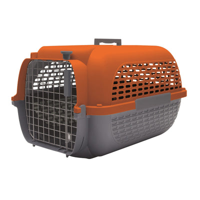 Dogit Voyager Dog Carrier, Medium, Grey/Orange 022517766309