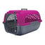 Dogit Voyager Dog Carrier Small Grey/Fuchsia