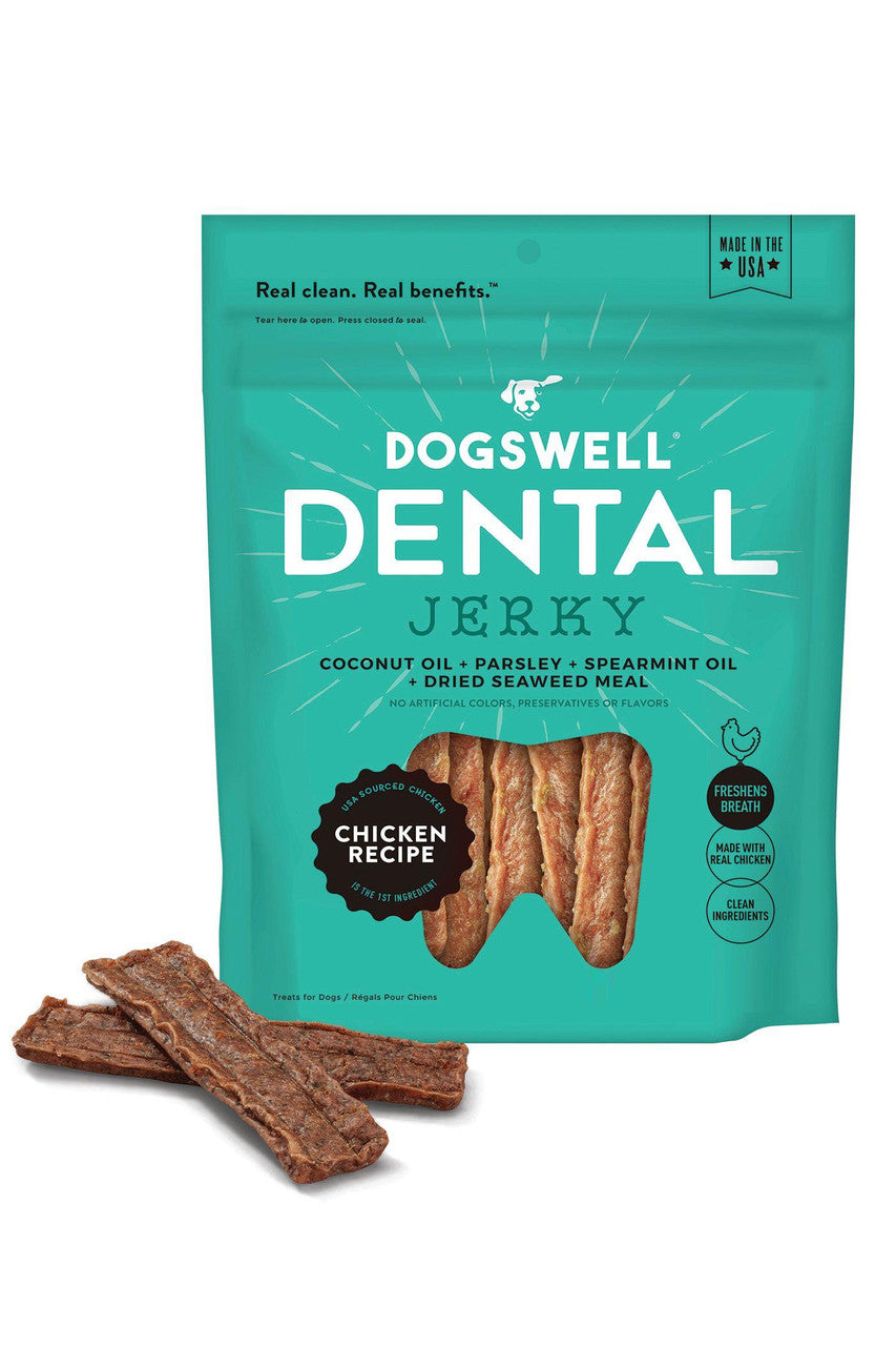 Dogswell Dental Chicken Jerky Treat 24 oz 693804292865