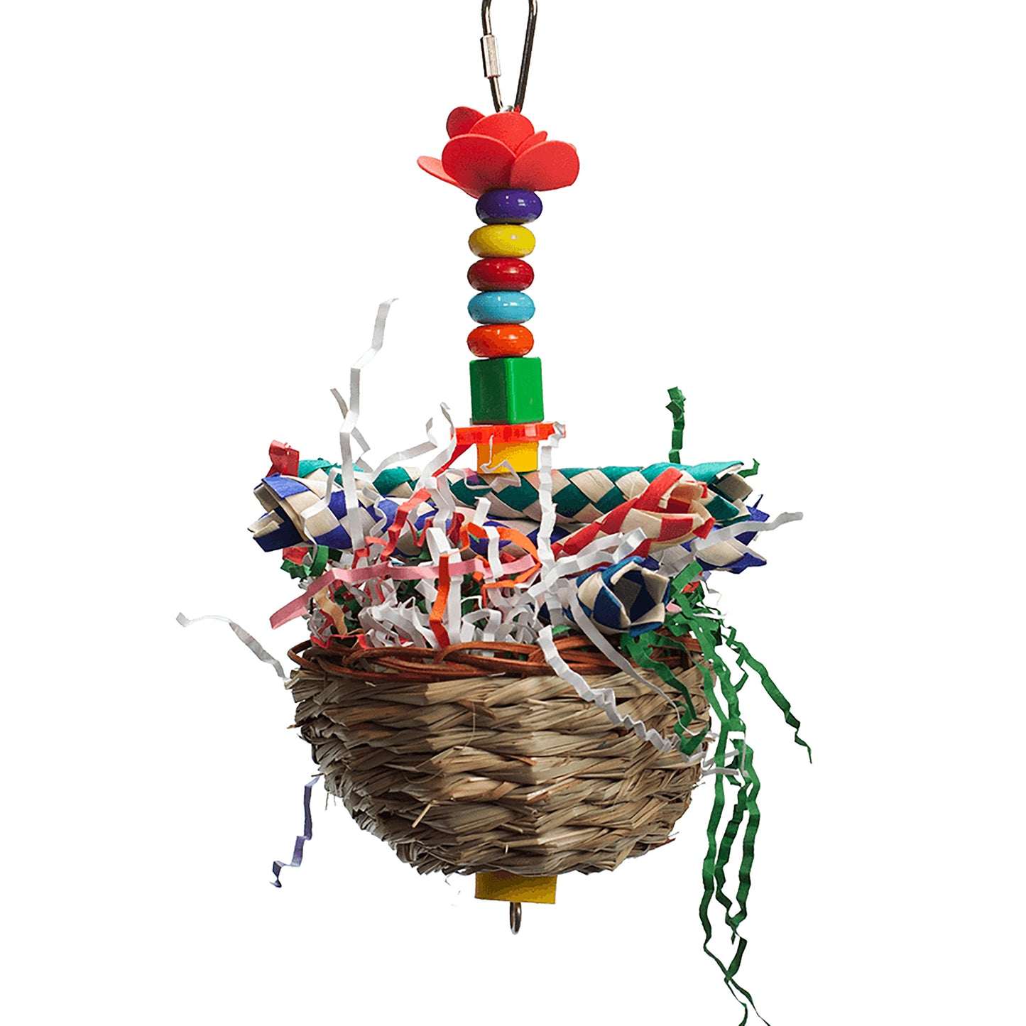 A & E Cages Happy Beaks Love Nest Bird Toy 644472012163