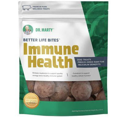 Dr. Marty Freeze Dried Raw Dog Treats Better Life Bites Immune Health 3.5 oz
