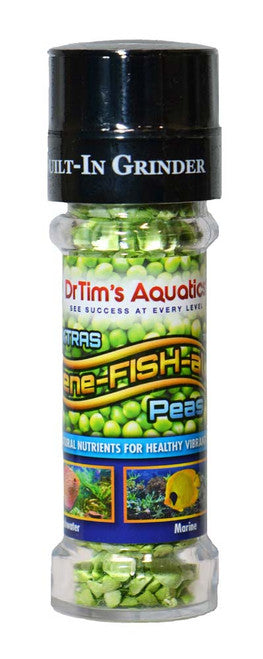 Dr. Tim’s Aquatics Bene - FISH - al Peas Food/Treat 0.52 oz - Aquarium
