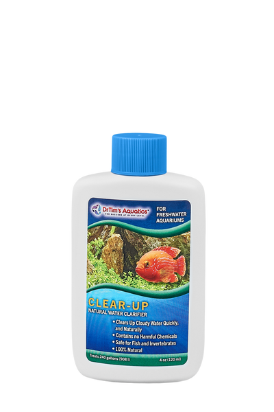 Dr. Tim's Aquatics Clear-UP Natural Water Clarifier for Freshwater Aquarium 4 fl. oz