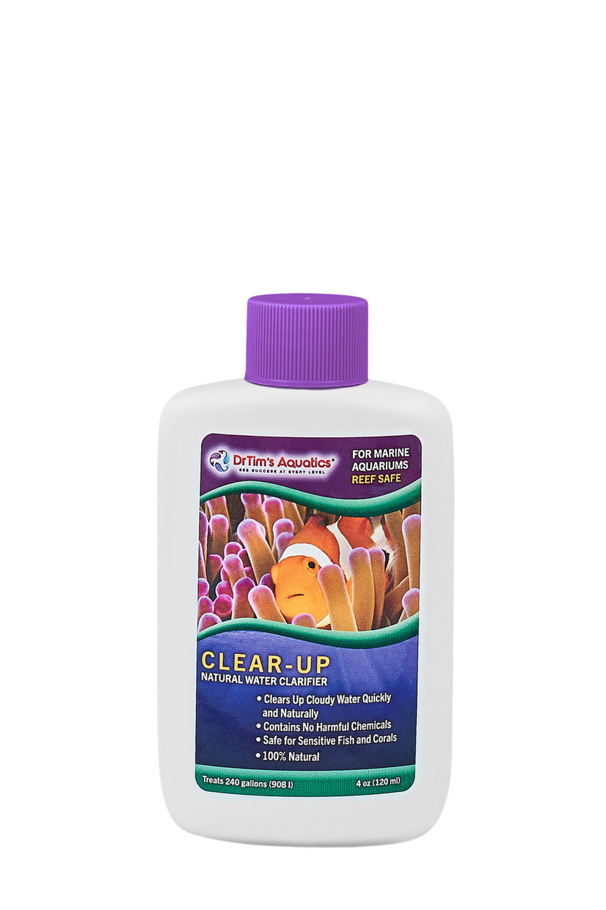 Dr. Tim’s Aquatics Clear - UP Natural Water Clarifier for Reef Aquarium 4 fl oz