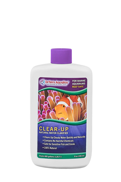 Dr. Tim's Aquatics Clear-UP Natural Water Clarifier for Reef Aquarium 8 fl oz 812540014429